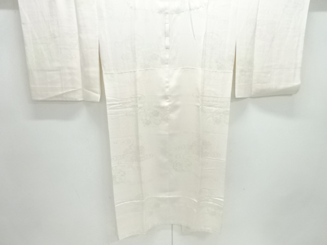 JAPANESE HITOE JUBAN / WOVEN FLOWER ROUNDEL